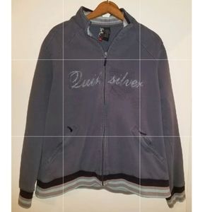 Quiksilver Mens Size Large L Zip Sweatshirt